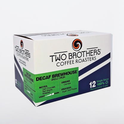 Decaf Brewhouse - Single Serve Recyclable Cups - NEW